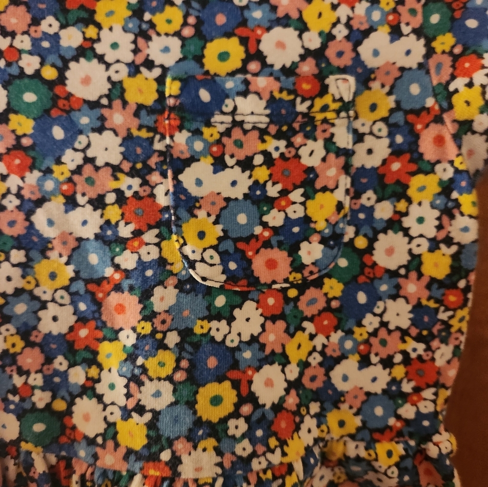 Girl's Mini Boden colorful dress